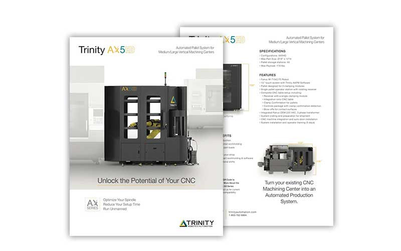 Trinity AX5HD flyer